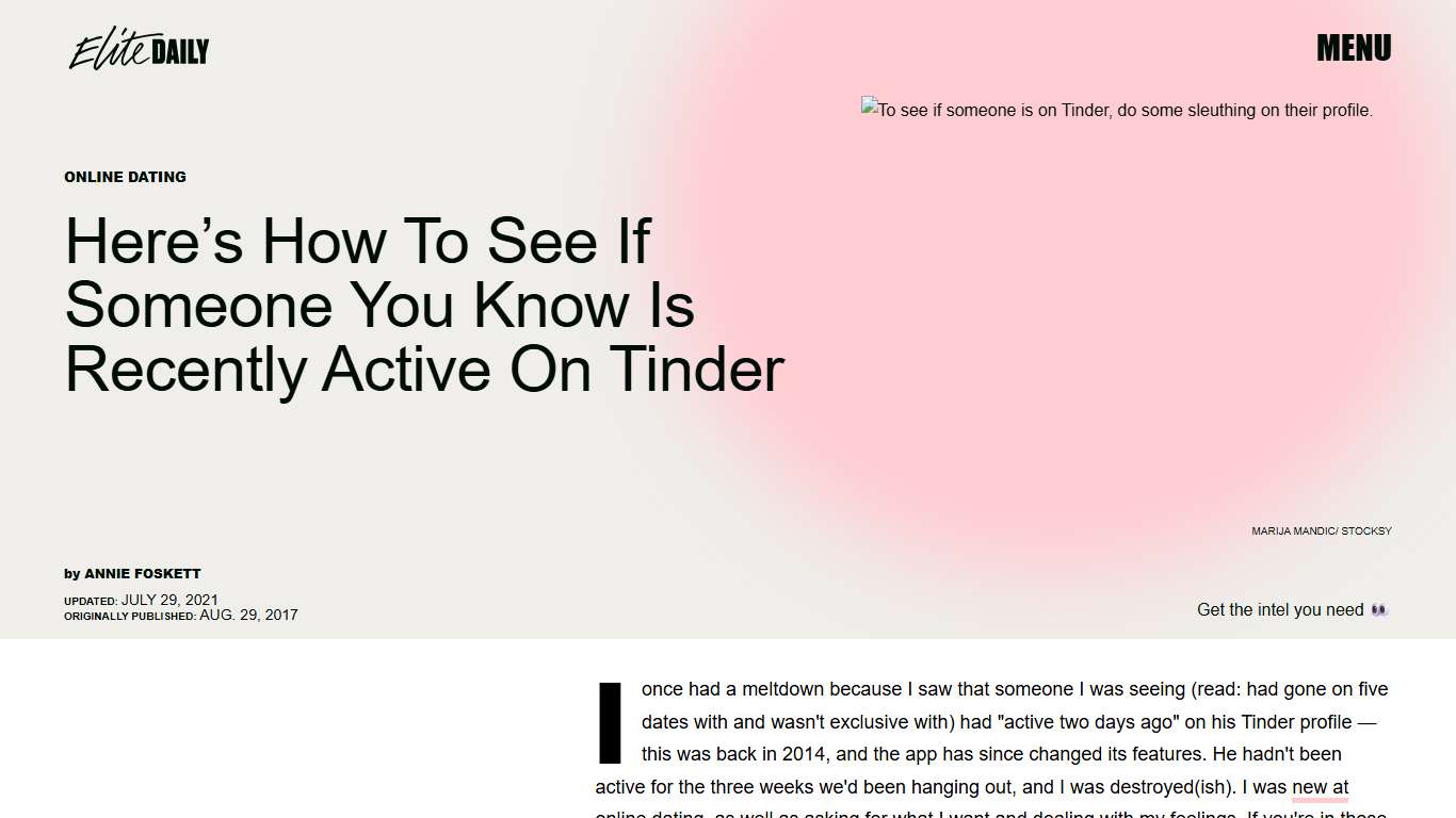 How To Find Out If Someone Is On Tinder & If They’re Actively Using It